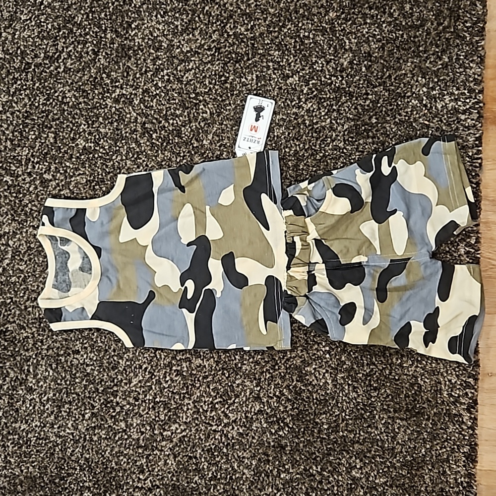 Toddler Tank Top and Short Set, Size M (8)